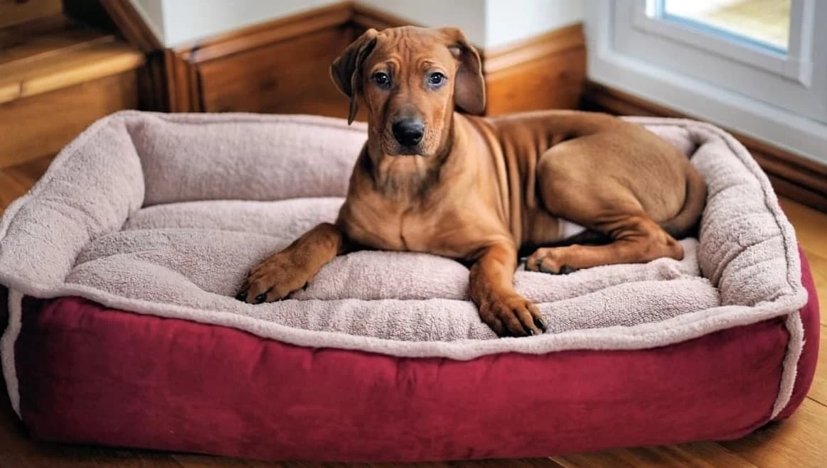 Как подобрать лежак для собаки